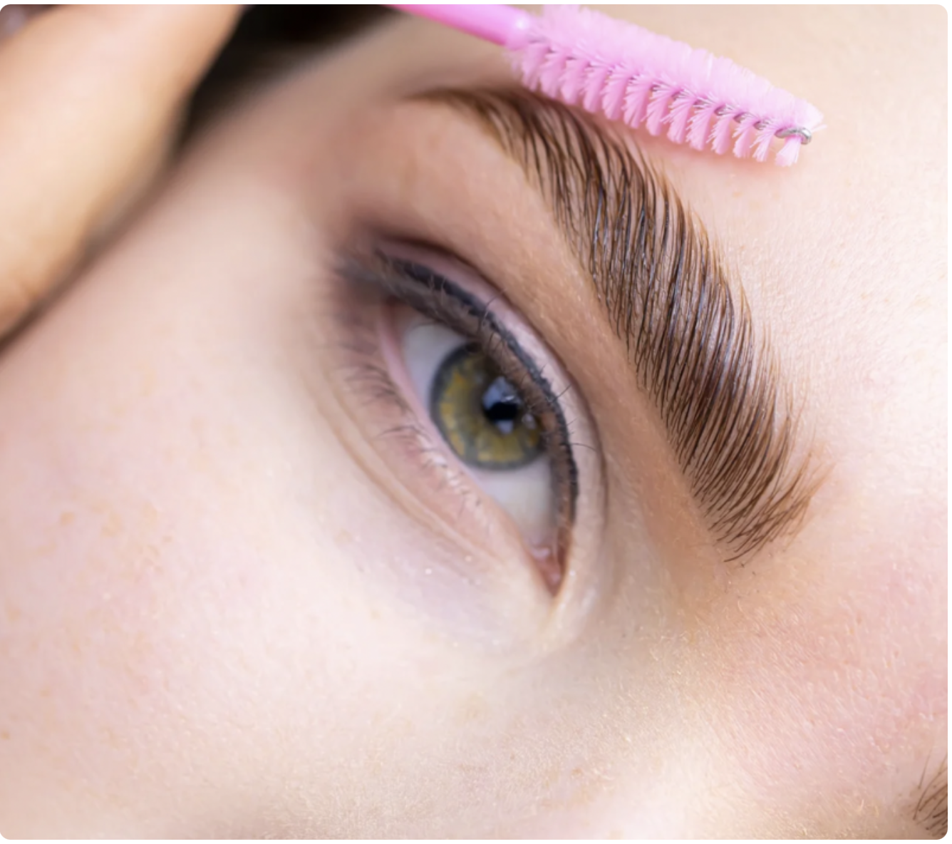 brow waxing and lamination